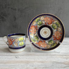 New Hall Coffee Can And Saucer