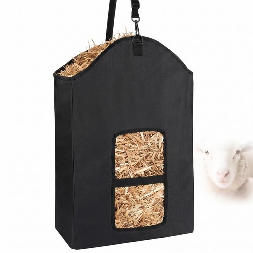 Slow feeder horse hay bag - horse,