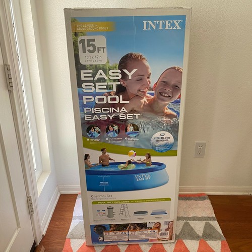 New intex 15ft - new, easy