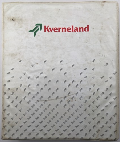 Original kverneland folder - kverneland, of