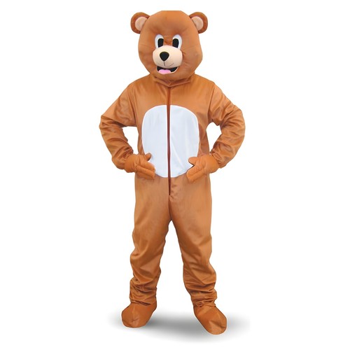 Dress america brown mascot - dress, up