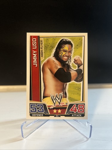 Jimmy uso topps wwe slam - jimmy,