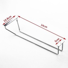 Useful Wine Glass Rack Stainless Steel Bar Display Holder Shelf Silver