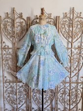 Vintage Blue Vera Mont 60s 70s