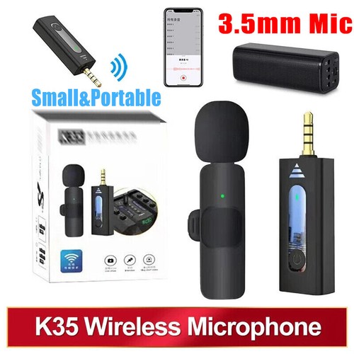 Wireless 5mm lavalier - 3.5mm, lapel