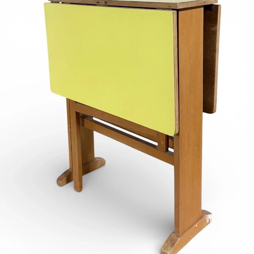 Vintage drop leaf table with - vintage,