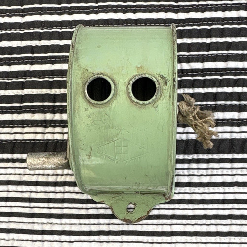 Vintage green metal - green, wall