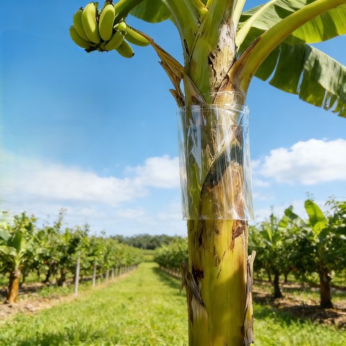 Clear tree wrap for iguana - wrap,