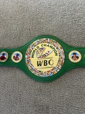 WBC WORLD CHAMPIONSHIP REPLICA BELT WORLD BOXING COUNCIL FULL SIZE ADULT GENUINE