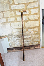 Vintage wooden engraved Hiking