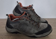 ECCO Receptor technology Leather Low Cut Lace Grey Mens Shoes UK 9 EU 43 