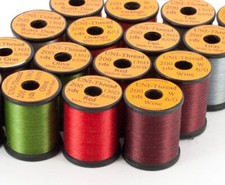 Uni Thread 6/0 & 8/0 Fly Tying Thread All Colours, Pre Waxed Thread, Fly Tying