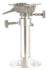 Vetus adjustable height boat seat base pedestal with swivel - 3 sizes