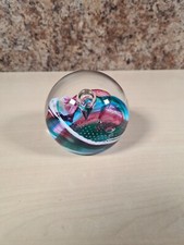 Caithness Glass Paperweight watercolour