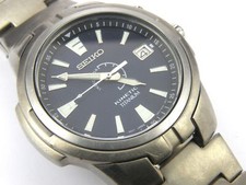 Mens Seiko Kinetic Titanium