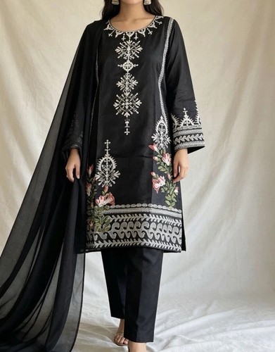 Pakistani readymade pcs lawn - pakistani, 3