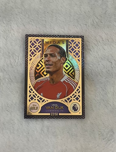 Topps gold virgil van - van, dijk
