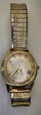 Vintage 1971 BULOVA SEA KING "BF" Men's automatic watch 10 Karat Gold!