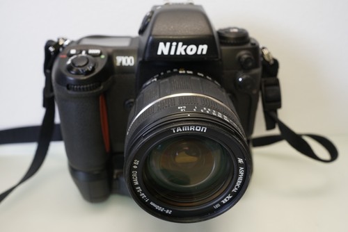 Nikon f100 with grip - with, mb-15