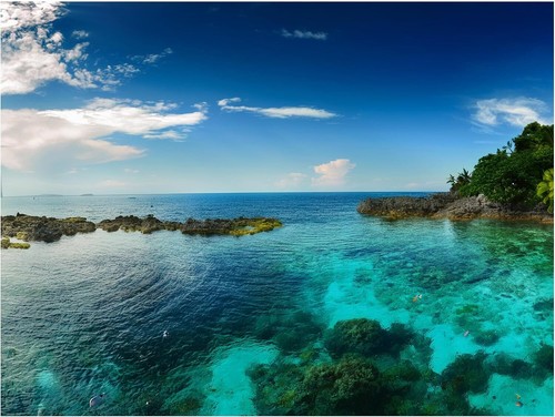 Tile mural seascape ocean - tile,