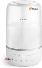 Philips 1000 Series Air Humidifier - Fights Dry Air, 250 ml/h for Rooms White