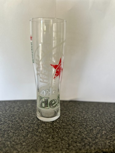 Heineken pint glass 20oz - glass,