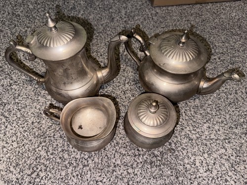 Vintage silver plated tea - vintage, silver-plated
