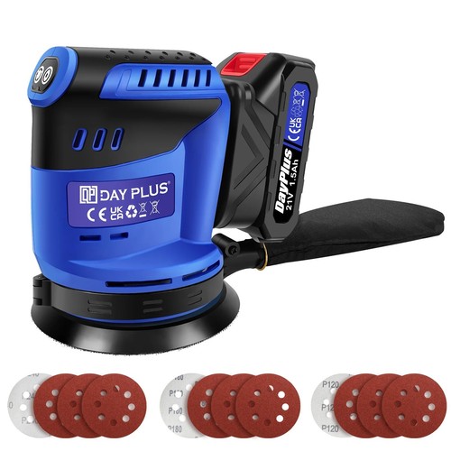 21v cordless orbital sander - cordless,