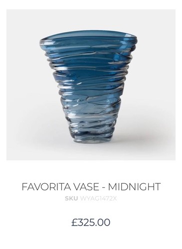 William yeoward favorita vase - favorita,