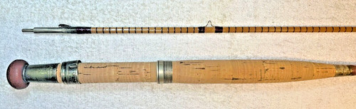 Split cane trout fly rod - fly, h