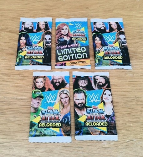 Topps wwe slam - slam, reloaded