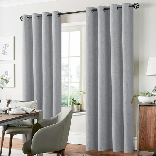 100 linen blackout curtains - linen,