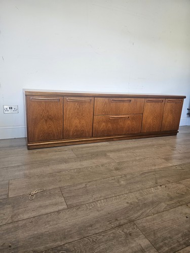 Vintage mid century teak - mid, long