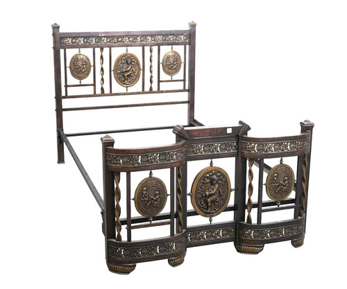 Antique french brass bronze - antique,