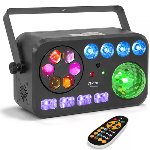 Qtx gobo hex led - qtx, 6-in-1