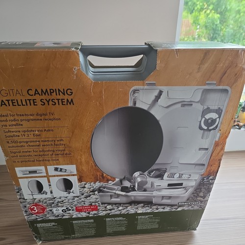 Portable satellite system - system, with
