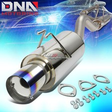 FOR 2006-2011 HONDA CIVIC SI FG2 K20 RACING CATBACK EXHAUST+4"MUFFLER BRUNT TIP