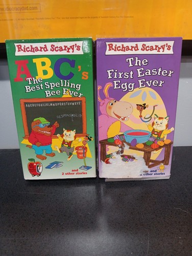Richard scarrys vhs - scarrys,