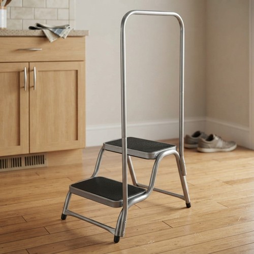 Heavy duty double step - step, with