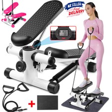 LCD Aerobic Mini Stepper Arm Leg Thigh Toner Fitness Cardio Step Workout Machine