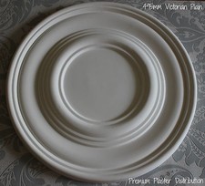 Victorian Plain Design, Plaster Ceiling Rose, 495 mm / 20" Handmade