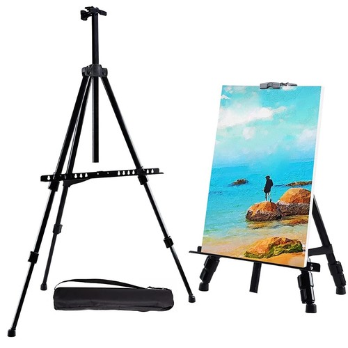 Artist painting easel - artist, display