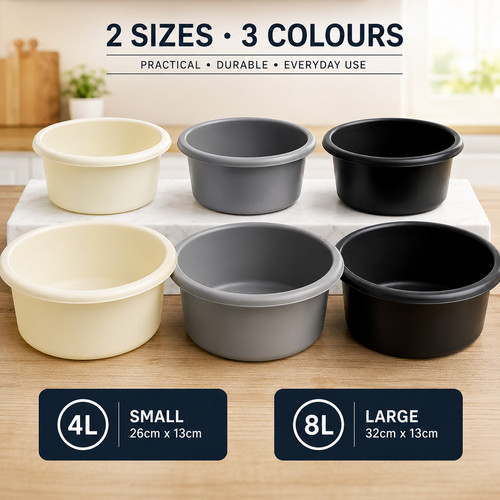 Plastic circular washing - plastic, up