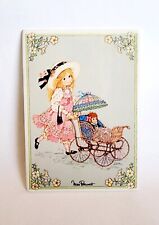 Villeroy & Boch Miss Petticoat Porcelain Postcard VilboCard Doll Stroller &...