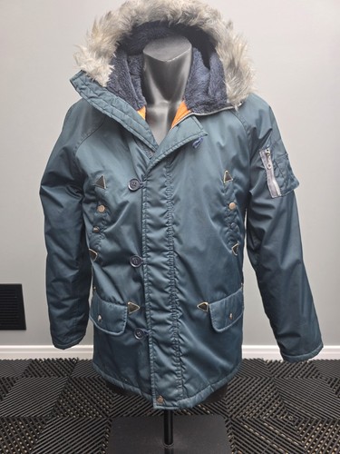 Vintage snorkel parka faux fur - snorkel,