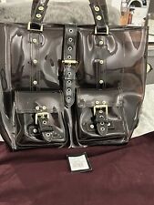 Mulberry Roxanne Brown Vinyl A4 Tote Bag