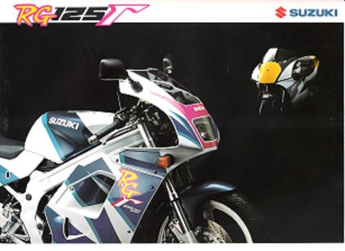 Suzuki rg125 sales brochure - suzuki,