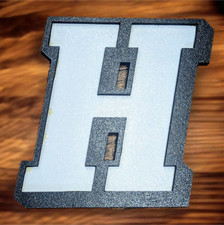 Wooden 3D Letters Large MDF