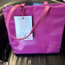 Joules Pink Leather Shoulder