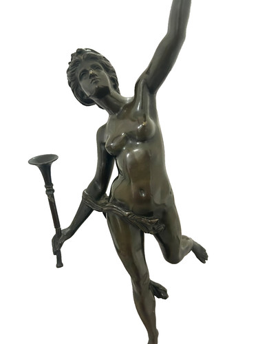 Large 19th grand - large, bronze